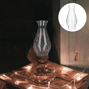 Kerosene Lamp Shade Oil Lamps for Outdoor Use Glass Chimney Chimneys - Picture 1 of 12