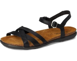 Naot Women's Patricia Strapt Sandal with Buckle - Black - Size 38 EU - Picture 1 of 7