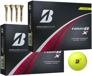 Pelota de golf TOUR B XS 2024 modelo 2 docenas con bonificación (X_amarillo_2 docenas) - Imagen 1 de 3