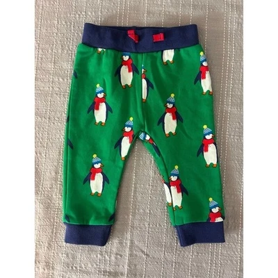 Pantalones de invierno Baby Boden Penguin verdes vacaciones 3-6 meses nuevos sin etiquetas Foto 1 de 3