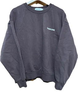 Sudadera Talentless Para Mujer Marrón Crew con Tirar de Pierna Ancha Peso Pesado Mediano - Imagen 1 de 9
