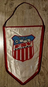 Alter Wimpel FSV ZWICKAU  H 31cm - Bild 1 von 3