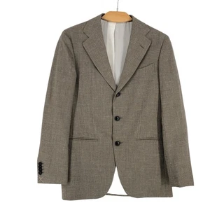 SUITSUPPLY Havana Jetted Wool Silk Linen Blazer Jacket Size EU:46 UK:36; US:36S - Picture 1 of 11