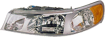 SE ADAPTA A LINCOLN TOWN CAR DRIVER 1998-2002 CONJUNTO DE FAROS DELANTEROS IZQUIERDO Foto 1 de 4