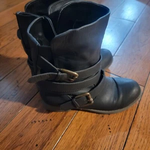 Crown Vintage Moto Boots 7 - Picture 1 of 5