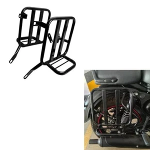 FIT FOR Royal Enfield New Classic Reborn 350 Side Saddle Stay Bag Pannier Rail - Picture 1 of 12