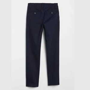 Genuine School Uniform Pants Size 16 Boys Navy New Adjustable Waist Flat Front - Picture 1 of 4