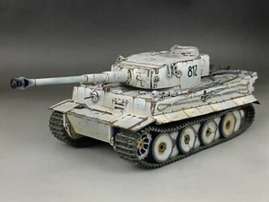 1/35 Construido Segunda Guerra Mundial Alemán Tiger I Early Tank 2 SS Panzer Reg Das Reich Jarkov 1943 - Imagen 1 de 18