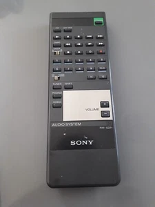 Original Sony RM-S271 Midi HiFi System Fernbedienung LBT-A20 HST-A20 LBT-A20K AST-A20K - Bild 1 von 2