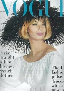 Vogue 1963 Nabokov-Francoise Sagan-The Devonshires- - Picture 1 of 1