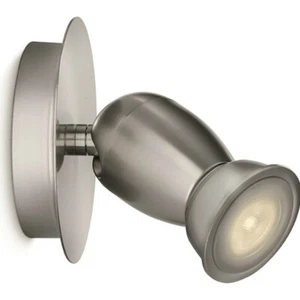 Philips Promo Spotlight Adjustable Wall Ceiling Fitting - Satin Nickel Clearance - Picture 1 of 1