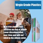 25 12" inch Vinyl Record Sleeves Album 3 LP 450g Gauge Outer Plastic Polythene