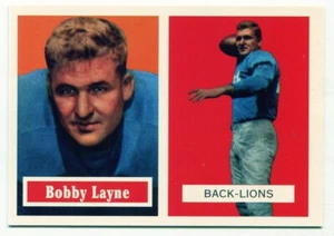 1994 Topps 1957 Archives #32 Bobby Layne Detroit Lions - Bild 1 von 2