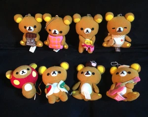 San X Rilakkuma Genuine 8pcs Included Article not for sale SetD - Picture 1 of 5