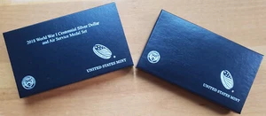 2018 World War I Centennial Silver Dollar & Air Service Medal Set US Mint "18CD" - Bild 1 von 15
