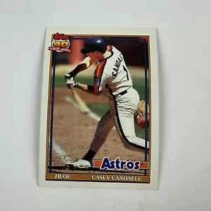 1991 Topps 40 Jahre Baseballkarte Casey Candaele #602 Astros - Bild 1 von 2
