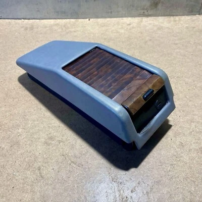 Mercedes-Benz W124 Interior Centre Console Gray Storage Box 1246800852 Wooden - Image 1 of 4