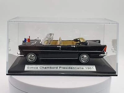 Simca Chambord Presidentielle Atlas 1/43 Nero - Immagine 1 di 4