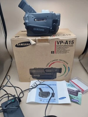 SAMSUNG VP-A15 ANALOGUE CAMCORDER Video Camera 8mm Video 8 Read Description!  - Image 1 of 4