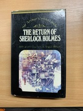 1977 SIR ARTHUR CONAN DOYLE "THE RETURN OF SHERLOCK HOLMES" HARDBACK BOOK (P3)