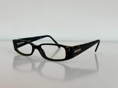 Chanel 3122 c.963 Cuadrado Habana Marrón Anteojos Marco Óptico 51-16-135 Foto 1 de 4