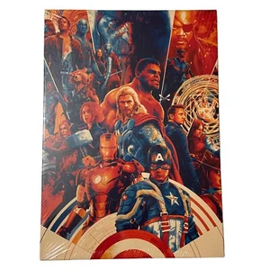 MONDO MARVEL CINEMATIC UNIVERSE MCU AVENGERS PUZZLE 1000PC 19"X27" MATT TAYLOR - Picture 1 of 12