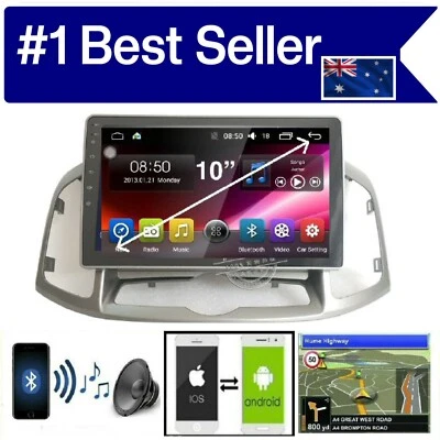 HOLDEN CAPTIVA 7 SERIES 2 GPS APPLE CARPLAY ANDROID AUTO ODB DAB TPMS DVR  10" - Image 1 of 4