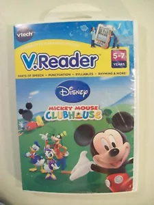 NEW VTECH DISNEY MICKEY MOUSE CLUBHOUSE V READER 5-7 YEARS SPEECH SYLLABLES - Picture 1 of 2