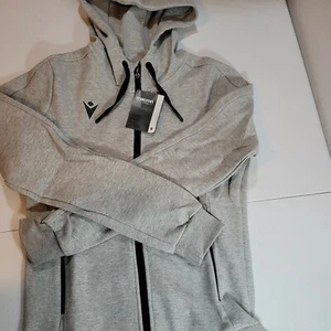 Macron full zip hoodie - grey, womens Sizes large b4-30 - Picture 1 of 7