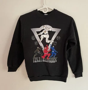 Rare VTG SABAN Ninja Power Rangers 1995 Sweatshirt 90s Mighty Morphin' Youth L - Picture 1 of 4