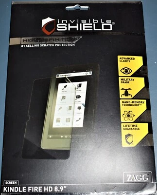 Tela de alta definição ZAGG Invisible Shield para Amazon Kindle Fire II - Imagem 1 de 2