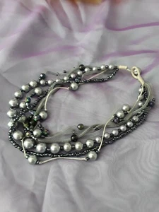 Multi Chain Necklace, New - Picture 1 of 3