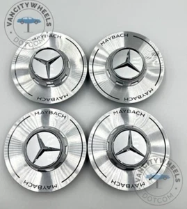 Juego de 4 tapacubos plateados Maybach clase GLS X167 Mercedes Benz A0004003600 - Imagen 1 de 6