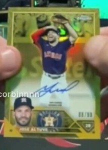 2023 Topps Gilded Collection Jose Altuve #CGA-JAL Auto /99 Astros