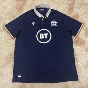Scotland Rugby Union BT Shirt Macron Size 3XL - Picture 1 of 7