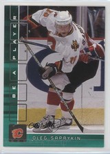 2001-02 ITG Be A Player Memorabilia Emerald /10 Oleg Saprykin #10