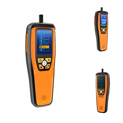 Temtop Air Quality Monitor AQI PM2.5/10 CO2 HCHO Formaldehyde Detector Tester - Image 1 of 4