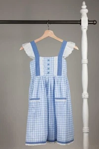 Well Dressed Wolf Girls Blue Cameron Dress Size 12 NWT - Picture 1 of 2