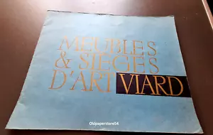 Catalogue publicitaire meubles & siéges d'art Viard Langres - Picture 1 of 8