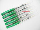 6 x Uni-Ball Signo UM-153 1.0mm Broad Point Rollerball Gel Ink pens, Green
