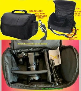 IZONIX LARGE CASE BAG TO CAMERA SONY ALPHA NEX-5 NEX-5R NEX-6 NEX-7 NEX-7B - Picture 1 of 12