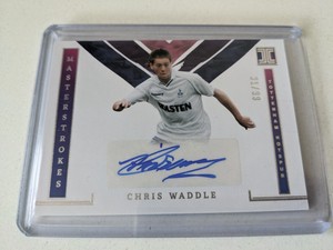 2022-23 Impeccable Chris Waddle 31/99 Master Strokes Tottenham #MS-CW