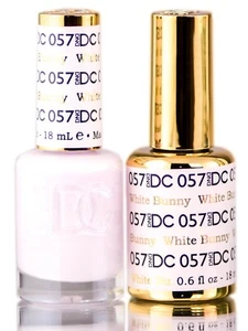 DND DC Duo Gel Color Matching White Bunny #057 Hot Color - Picture 1 of 1