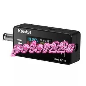 1PCS KWS-DC28 ammeter Power meter 0.96 "TFT HD display DC5.5*2.5 interface #YT - Picture 1 of 2