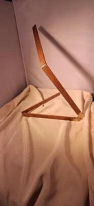 VINTAGE JOHN RABONE & SONS No 1378 36" BOXWOOD & BRASS FOLDING RULE - Picture 1 of 21