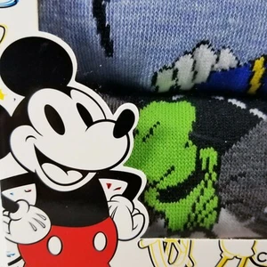 Mickey Mouse Crew Socks 3 Pair Size 6-12 The True Original Disney Gift Set NEW! - Picture 1 of 5