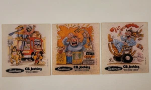 1977 CB JEEBIES Sunbeam Brot BÜGELBILD AUFKLEBER KARTENSET 3/25 Stuhl MOTION LOTION + - Bild 1 von 2