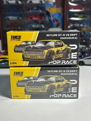 New listingPoprace 1/64 Skyline GT-R V8 DRIFT Hakosuka Mooneyes TMCS Sealed Chance Of Chase