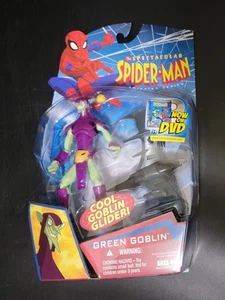 Spectacular Spider-Man Animated Series Green Goblin Hasbro 2008 MIB noch versiegelt - Bild 1 von 8