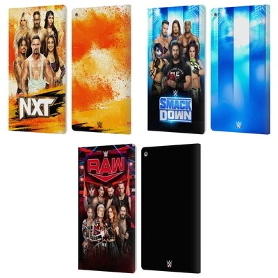 OFFICIAL WWE PAY-PER-VIEW SUPERSTARS LEATHER BOOK CASE FOR AMAZON FIRE - Image 1 of 4